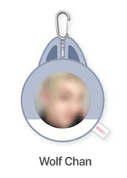 【先着特典】[DO IT] SOFT FACE BADGE & SKZOO COVER SET (Wolf Chan Ver.)(フォトカード1枚(8種ランダム1種))