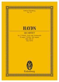 【輸入楽譜】ハイドン, Franz Joseph: 弦楽四重奏曲 第67番 ニ長調 Hob.III/63 Op.64/5 「ひばり」