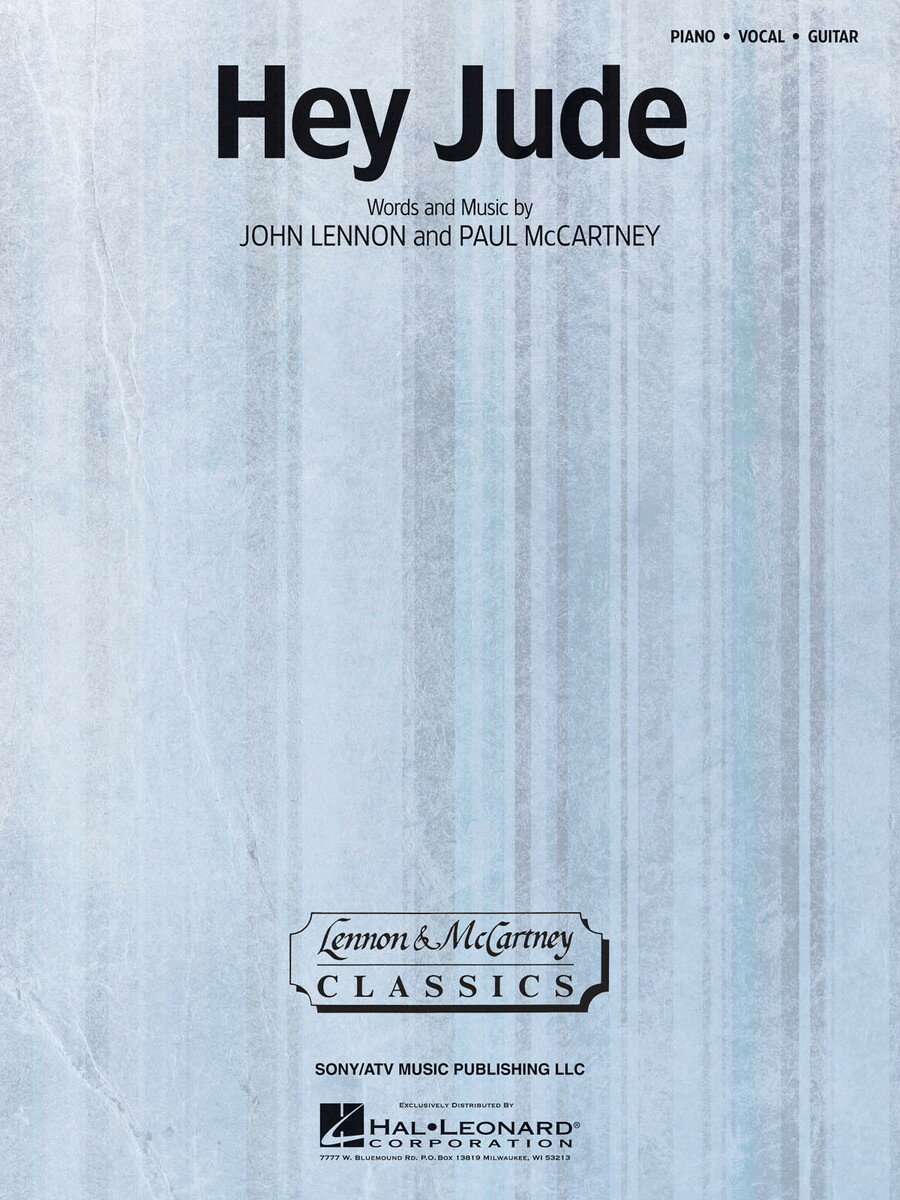 【輸入楽譜】レノン, John & マッカートニー, Paul: ビートルズ - ヘイ・ジュード [ レノン, John & マッカートニー, Paul ]