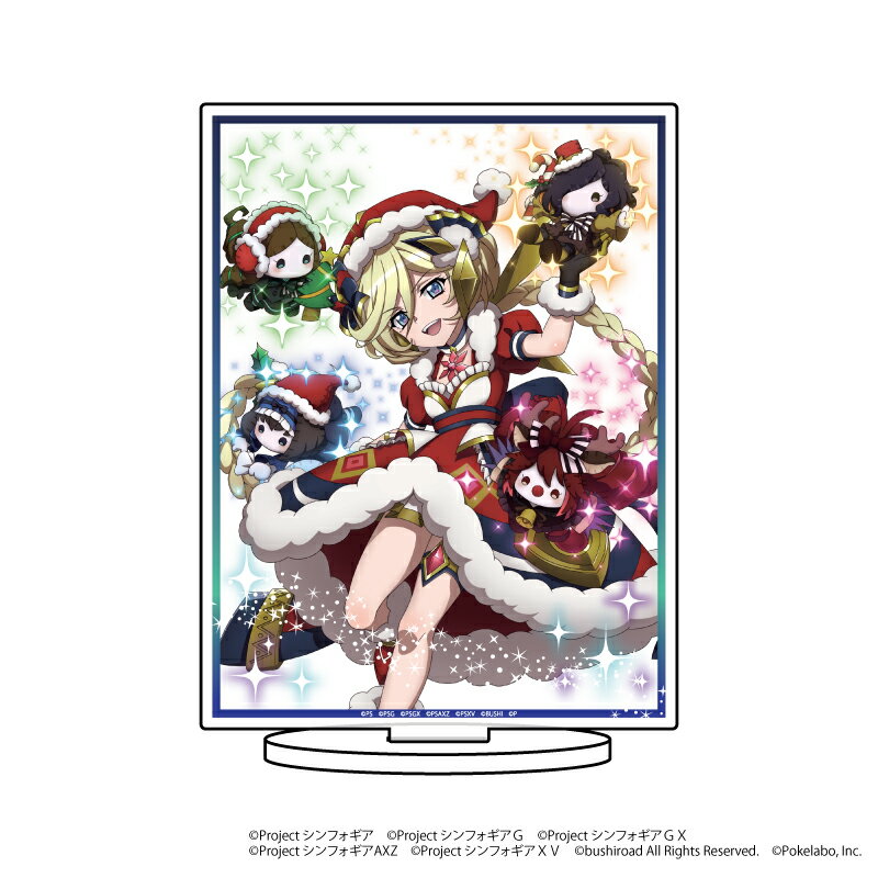 キャラアクリルフィギュア「戦姫絶唱シンフォギアXD UNLIMITED」18/エレメンタル・ルミナス キャロルバースデーver.【グッズ】