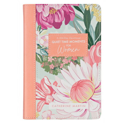 Devotional Quiet Time Moments for Women Faux Leather DEVO QUIET TIME MOMENTS FOR WO [ Christian Art Gifts ]