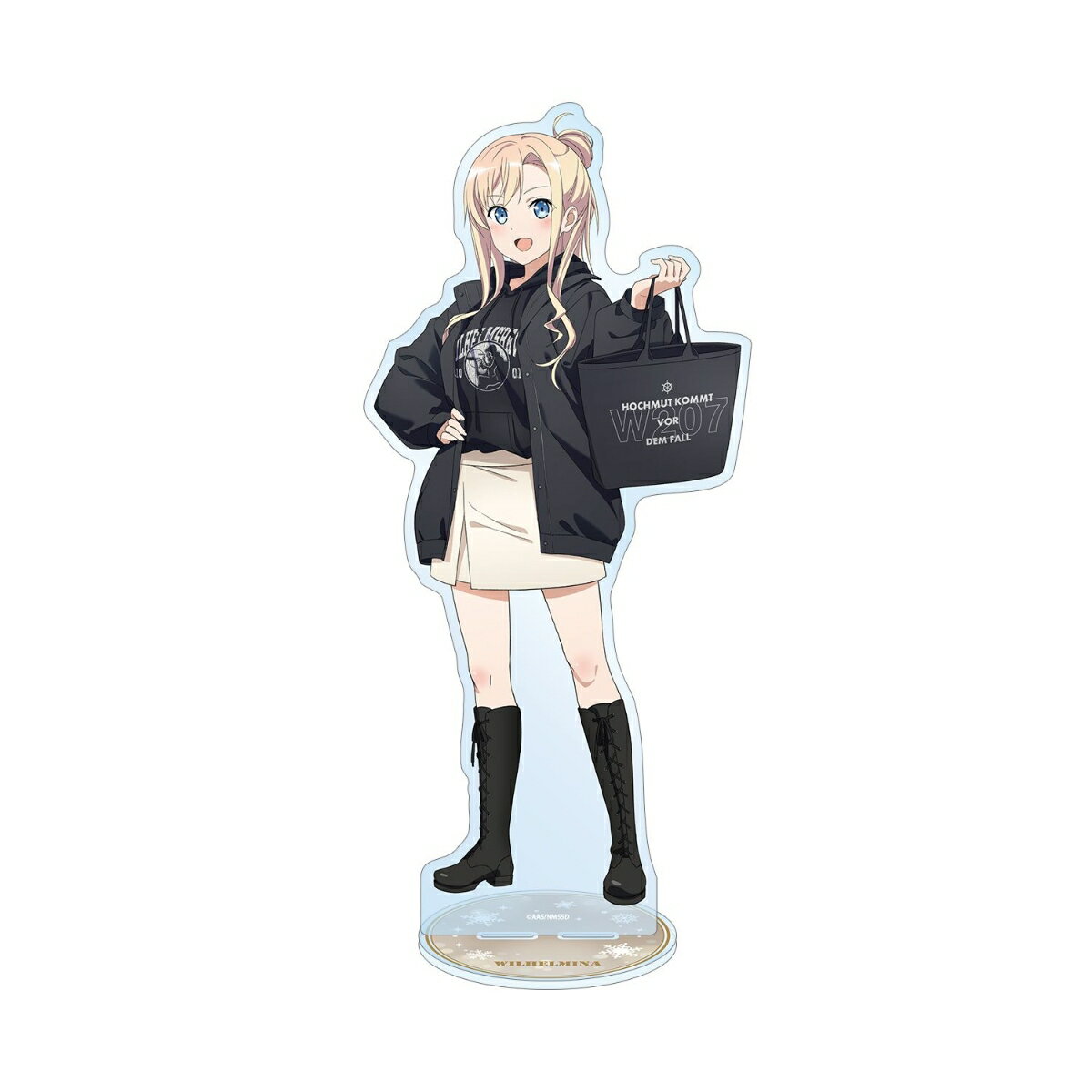 劇場版 ハイスクール・フリート描き下ろし ヴィルヘルミーナ デート私服ver. 特大アクリルスタンド ver.A
