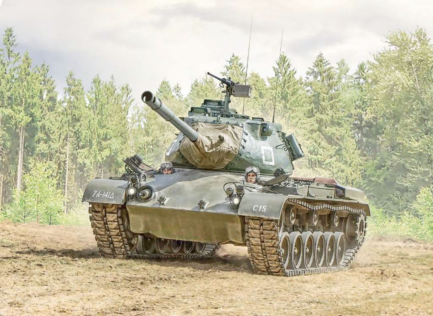 イタレリ 1/35 アメリカ軍 M47 パットン 【IT6763】 (プラモデル)