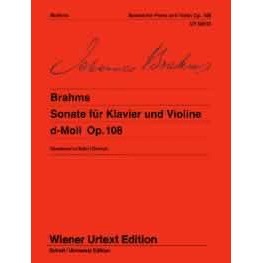 【輸入楽譜】ブラームス, Johannes: バイオリン・ソナタ 第3番 ニ短調 Op.108
