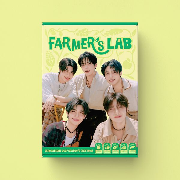 【先着特典】ZEROBASEONE - 2027 SEASON'S GREETINGS [FARMER'S LAB] ［CALENDAR+GOODS］(フォトカードセット（5枚）)