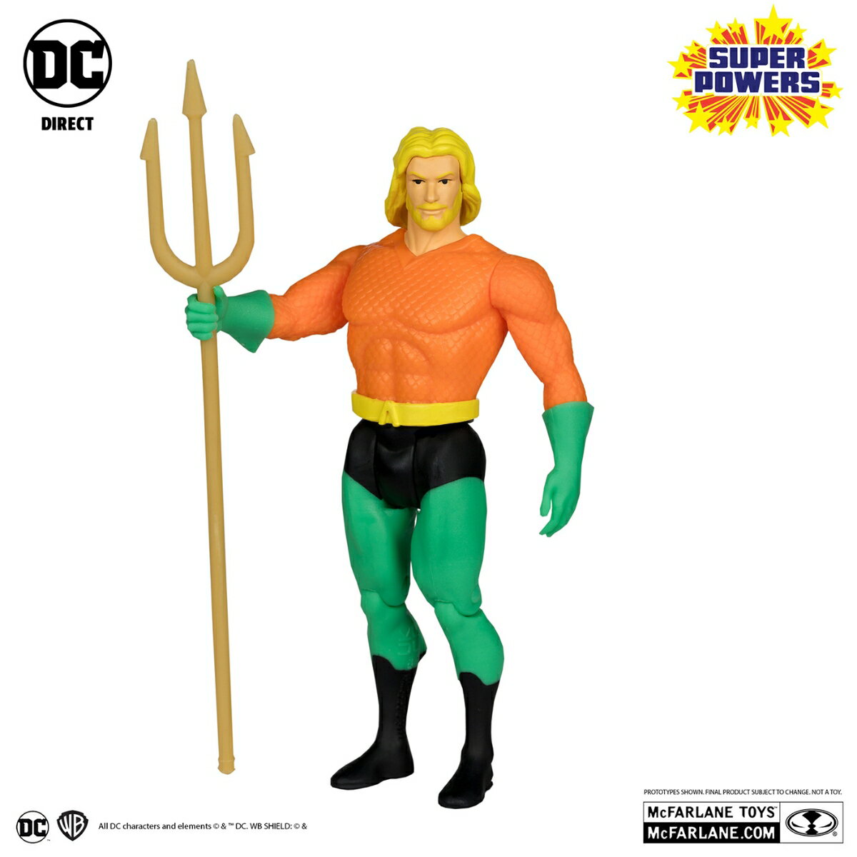 『DC』 【DCダイレクト】 「DCスーパーパワーズ」 4インチ・アクションフィギュア #49 アクアマン (フィギュア)