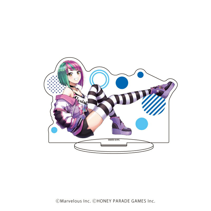 キャラアクリルフィギュア「ドルフィンウェーブ」14/ヘリー・ルイス 私服ver.(公式イラスト)【グッズ】