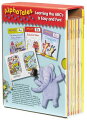 Learning the ABCs is loads of fun with this totally charming collection of alliterative stories--one for each letter of the alphabet! Children will love listening to the rib-tickling adventures of Abby the Alligator, Bubble Bear, the Copycats, and more as they build all-important letter recognition skills that lay the foundation for reading success. Each book includes an irresistible story PLUS a hide-and-seek picture page and a rhyming letter poem to ensure kids get lots of practice with every letter. Includes a complete teacher's guide filled with easy lessons, teacher-tested activities, and mini-book versions of all 26 books so each child can take home their very own set. A playful way to build phonemic awareness and make sure kids really know their ABCs! For use with Grades PreK-1.