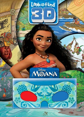 Disney Moana: Look and Find 3D DISNEY MOANA LOOK & FIND 3D [ Pi Kids ]
