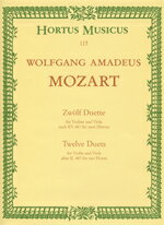 【輸入楽譜】モーツァルト, Wolfgang Amadeus: 12の二重奏曲 KV 487/バイオリンとビオラのための編曲: 演奏用スコア [ モーツァルト, Wolfgang Amadeus ]