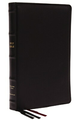 KJV Holy Bible: Large Print Thinline, Black Goatskin Leather, Premier Collection, Red Letter, Comfor KJV THINLINE BIBLE LP IMIT BLA [ Thomas Nelson ]