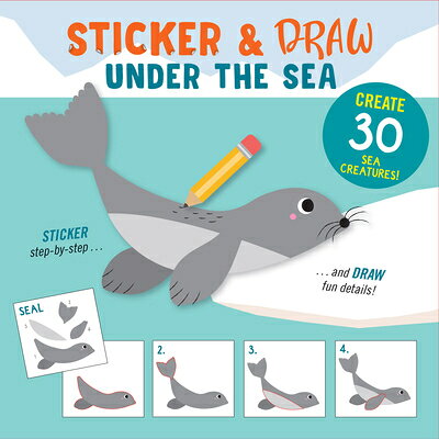 Sticker and Draw - Under the Sea STICKER & DRAW - UNDER THE SEA 