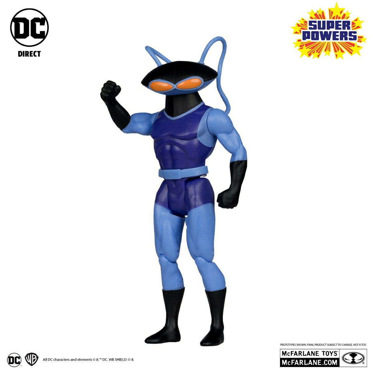 『DC』 【DCダイレクト】 「DCスーパーパワーズ」 4インチ・アクションフィギュア #50 ブラックマンタ (フィギュア)