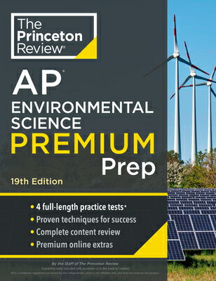 Princeton Review AP Environmental Science Premium Prep, 19th Edition: 4 Practice Tests + Digital Pra