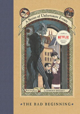 After the sudden death of their parents, the three Baudelaire children must depend on each other and their wits when it turns out that the distant relative who is appointed their guardian is determined to use any means necessary to get their fortune. Illustrations.