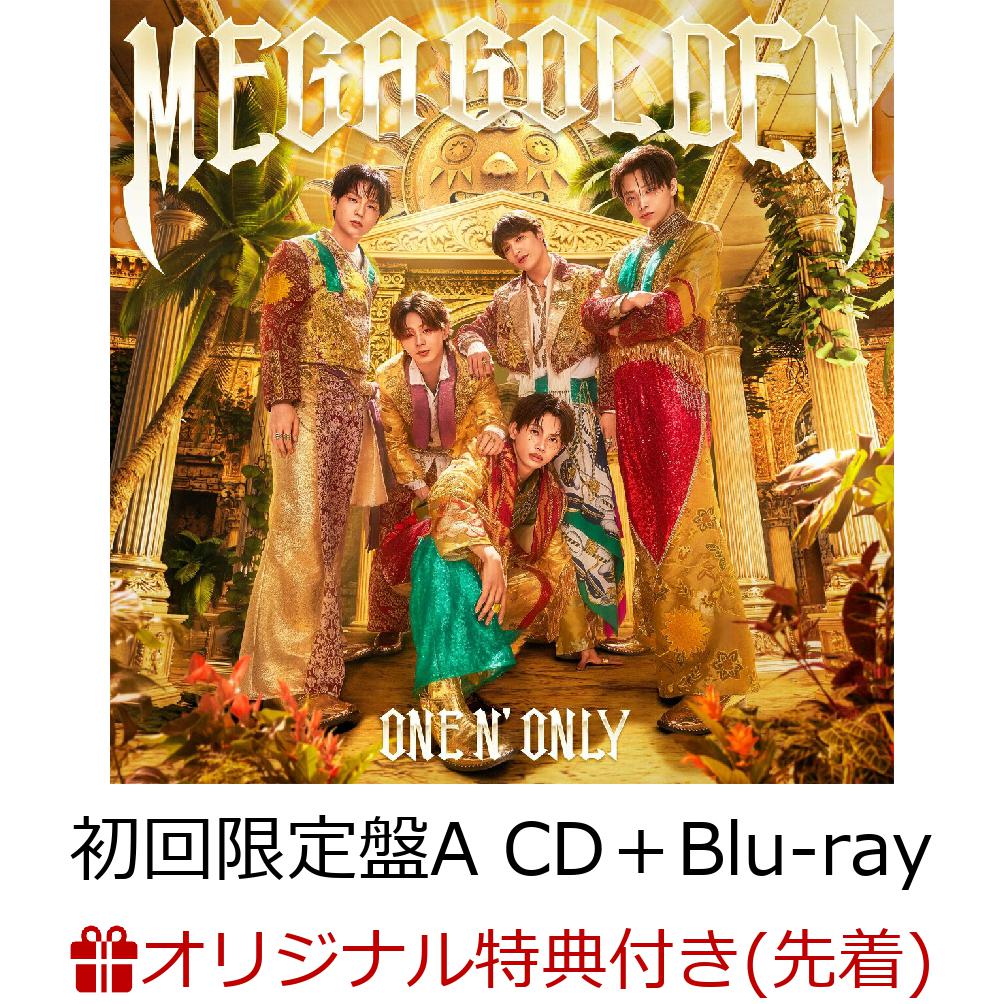 【楽天ブックス限定先着特典】MEGA GOLDEN (初回限定盤A CD＋Blu-ray)(アクリルチャーム(ランダム1つ/全5種))