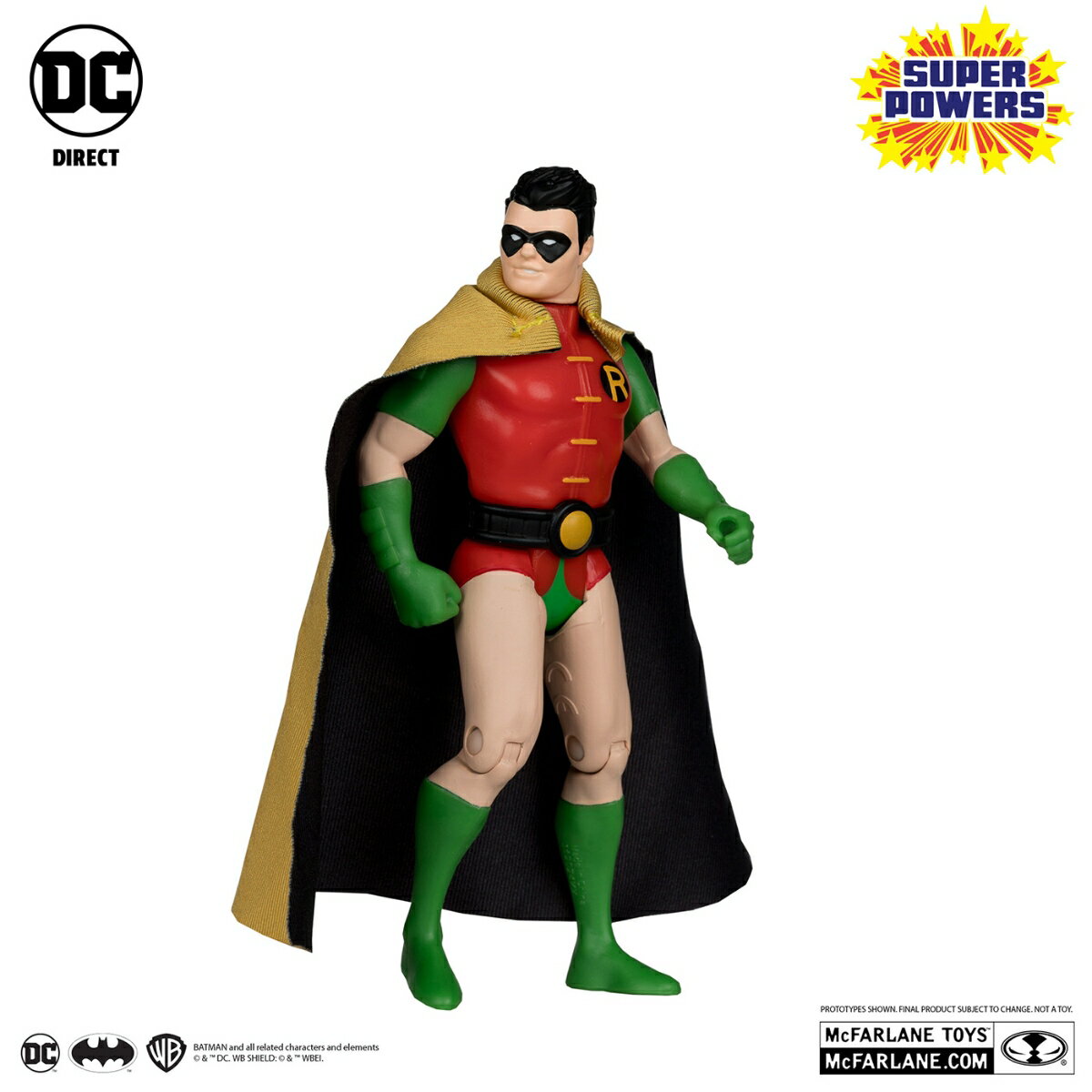 『DC』 【DCダイレクト】 「DCスーパーパワーズ」 4インチ・アクションフィギュア #52 ロビン (フィギュア)