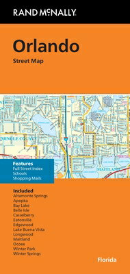 Rand McNally Folded Map: Orlando Street Map