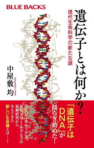 遺伝子とは何か？　現代生命科学の新たな謎 （ブルーバックス） [ 中屋敷 均 ]