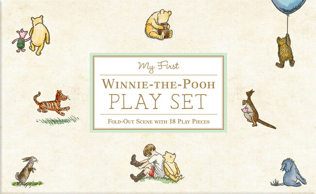 Winnie-The-Pooh Fold-Out Play Set (Includes 18 Durable Character Pieces for Endless Fun) WINNIE-THE-POOH FOLD-OUT PLAY 