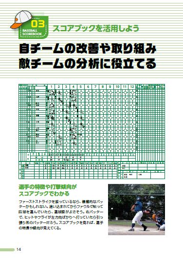 少年野球　スコアのつけ方 親子でいっしょに始める 覚える [ 一般社団法人 日本野球機構 ]