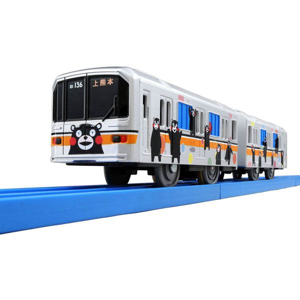 プラレール ぼくもだいすき！たのしい列車シリーズ 熊本電鉄01形ラッピング電車（くまモンバージョン）