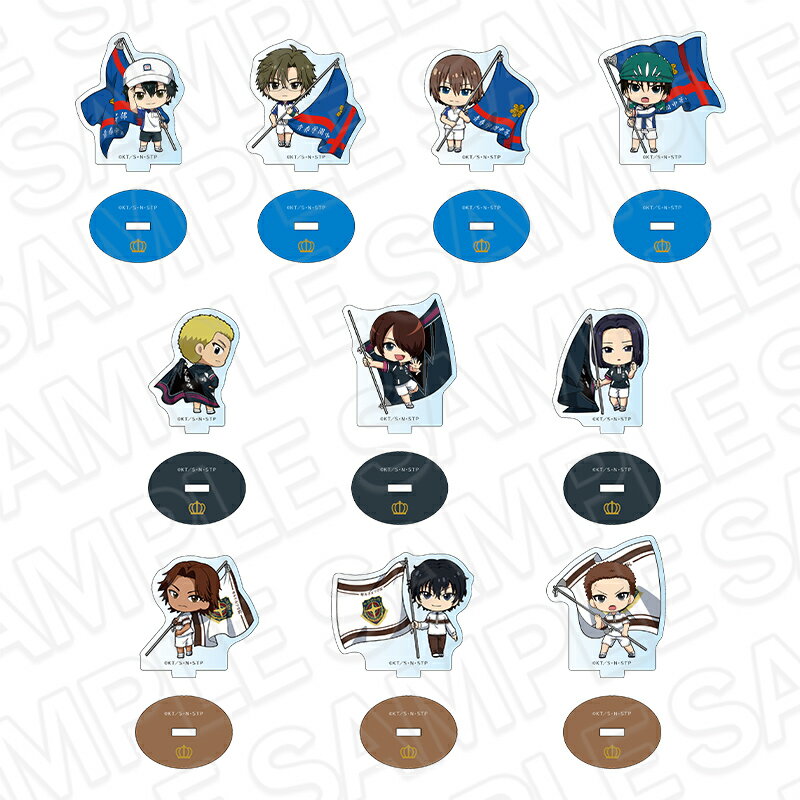 新テニスの王子様 ミニアクリルスタンド（ランダム） A flag ミニキャラ ver．
