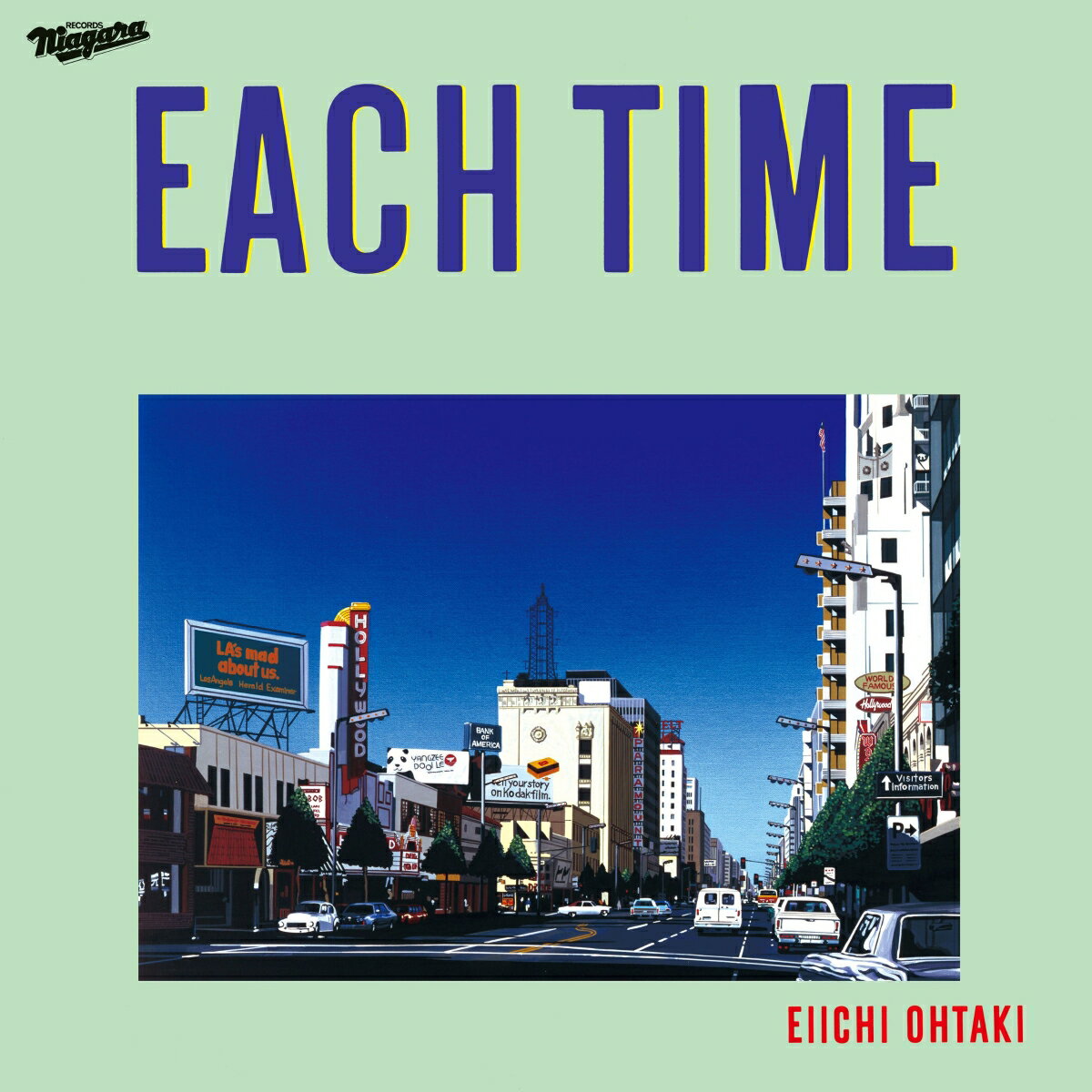 大滝詠一の名作アルバムが 40 周年記念盤としてリリース決定！！

日本ポップ界の巨人・大滝詠一の代表アルバム『EACH TIME』の発売 40 周年を記念して『EACH TIME 40th Anniversary Edition』が 2023年3月21日にリリースされることが決定！
『EACH TIME』は 1984年3月21日に発表された 6枚目のオリジナルアルバムで、スタジオ・フルアルバムとしては大滝生前最後の作品となります。
アーティストとしても作曲家としても大きな注目を集めていた時期に発売され、
オリコンアルバム・ウィークリーランキングでマイケル・ジャクソン『スリラー』を抑えて 1 位を獲得するなど大ヒットを記録。
その作品が 3種類のパッケージで 40年の時を経て蘇ります！

12インチ＋7インチレコードがセットになったアナログレコードも同時発売。
今作は[1984年 Original Mix]の 12 インチフルアルバムに、1985年にリリースされた 7 インチシングル「フィヨルドの少女 / バチェラー・ガール」が同梱された非常に貴重な完全生産限定盤となる。

●アーティストプロフィール
1973年のはっぴいえんど解散後、自身のレーベル“Niagara”を 1975年に創設。
シュガー・ベイブ等のプロデュースワークに加え、自身も多彩な作品を発表し続け、現在のジャパニーズ・ポップスの礎を築く。
1981年発表の歴史的名盤『A LONG VACATION』は累計出荷 300万枚を記録。
世界的なシティポップ・ムーブメントを代表する作品として海外からの評価も非常に高い。