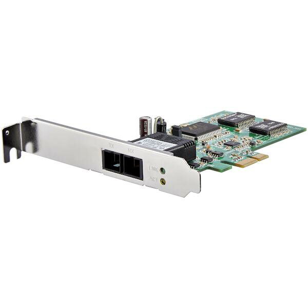 PCI Express対応マルチモード2芯SC光ファイバー使用ギガビットイーサネット ネットワークカードアダプタ NIC 550m