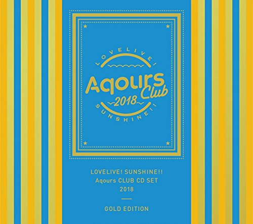 CD, アニメ !!! Aqours CLUB CD SET 2018 GOLD EDITION Aqours 