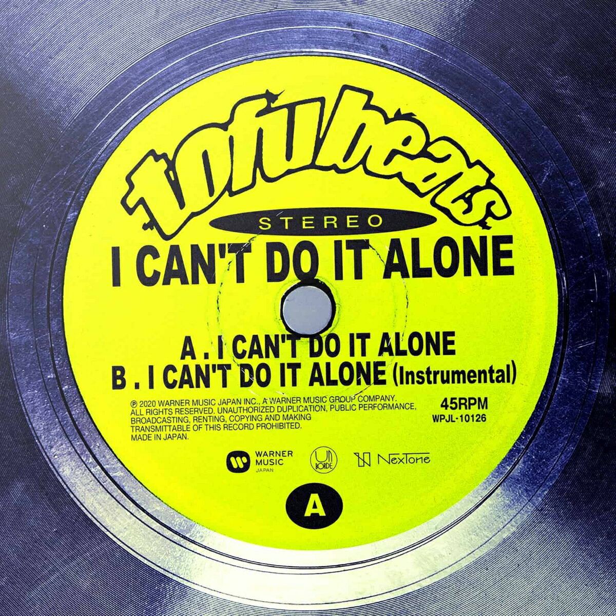 I Can't Do It Alone (完全生産限定盤)【アナログ盤】