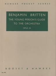 【輸入楽譜】ブリテン, Benjamin: 青少年のための管弦楽入門 Op.34 - ヘンリー・パーセルの主題による変奏曲とフーガ: スタディ・スコア [ ブリテン, Benjamin ]