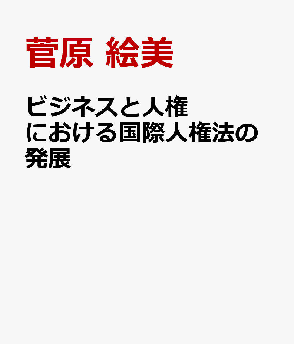 ビジネスと人権における国際人権法の発展