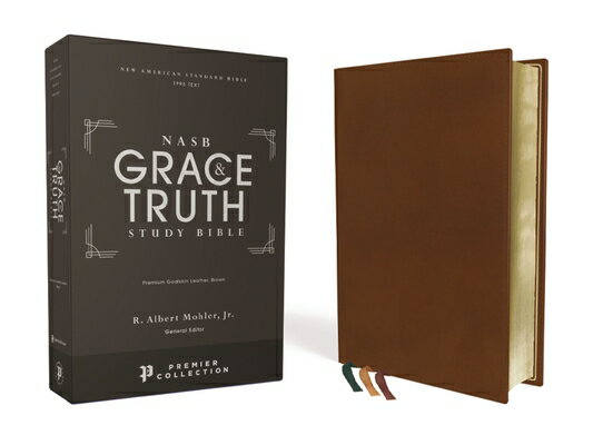 楽天楽天ブックスNasb, the Grace and Truth Study Bible, Premium Goatskin Leather, Brown, Premier Collection, Black Le NASB THE GRACE & TRUTH STUDY B [ R. Albert Mohler Jr ]