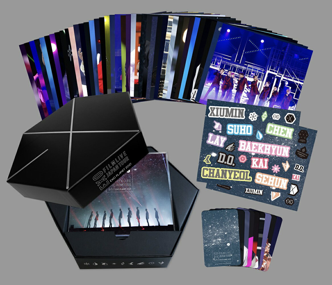 【先着特典】EXO FILMLIVE JAPAN TOUR -EXO PLANET 2021-(初回生産限定盤 Blu-ray Disc3枚組 (スマプラ対応))【Blu-ray】(ポストカード)