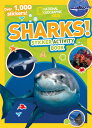 Sharks Sticker Activity Book With Sticker(s) SHARKS STICKER ACTIVITY BK （Ng Sticker Activity Books） National Geographic Kids