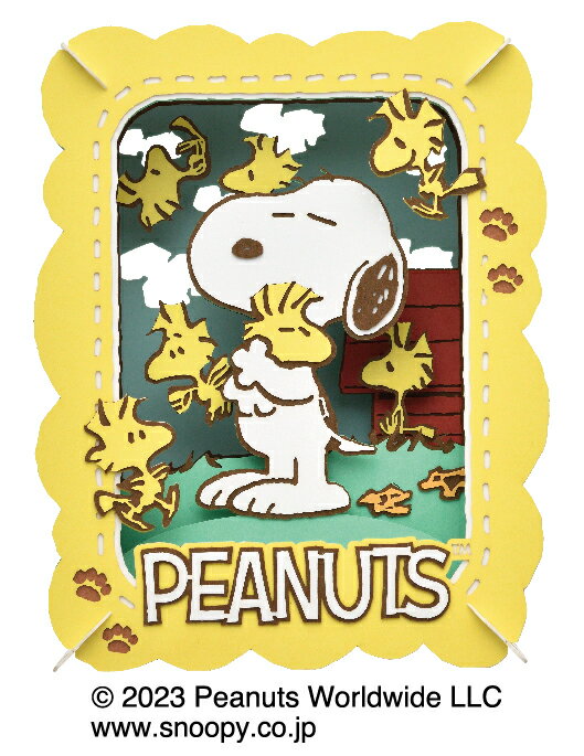 PEANUTSよりペーパーシアターの新柄が登場です。
(C) 2023 Peanuts Worldwide LLC