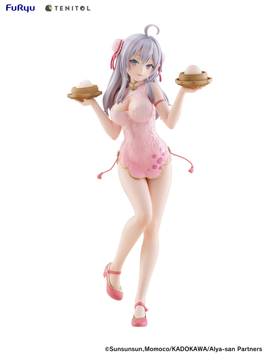 TENITOL TALL 『時々ボソッとロシア語でデレる隣のアーリャさん』 アーリャ チャイナドレスver. 【AMU-TNL0175】 (塗装済み完成品フィギュア)
