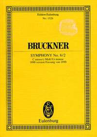 【輸入楽譜】ブルックナー, Anton: 交響曲 第8番 ハ短調(第2稿 1890年)/ノヴァーク編: スタディ・スコア