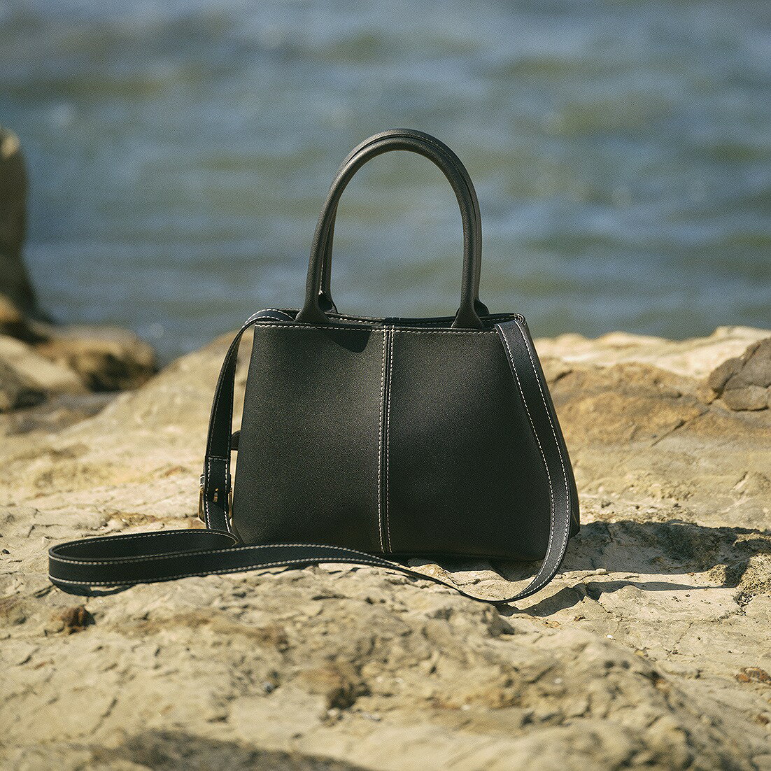 L'Or 2way Shoulder Bag Book Black ver.