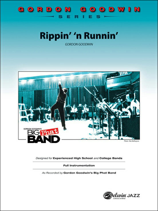All - 【輸入楽譜】グッドウィン, Gordon: Rippin' 'n Runnin'(ジャズ・アンサンブル): スコアとパート譜セット [ グッドウィン, Gordon ]