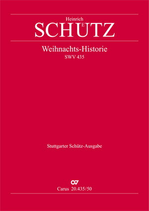 【輸入楽譜】シュッツ, Heinrich: クリスマス・オラトリオ SWV 435(英語・独語)/Graulich編: 指揮者用大型スコア