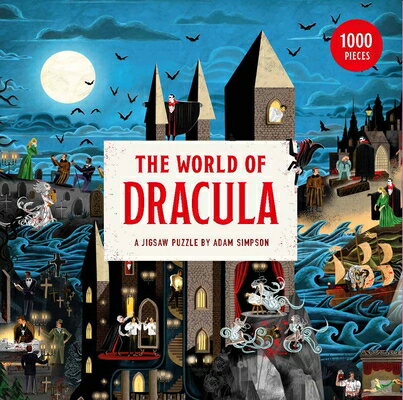 The World of Dracula 1000 Piece Puzzle: A Jigsaw Puzzle by Adam Simpson WORLD OF DRACULA 1000 PIECE PU [ Adam Simpson ]