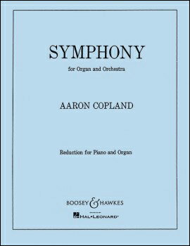 【輸入楽譜】コープランド, Aaron: オルガンと管弦楽のための交響曲: ピアノ・リダクション版(オルガンとピアノ)