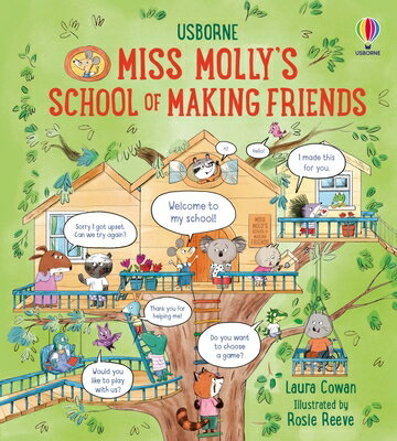 Miss Molly 039 s School of Making Friends: A Friendship Book for Kids MISS MOLLYS SCHOOL OF MAKING F （Miss Molly） Laura Cowan