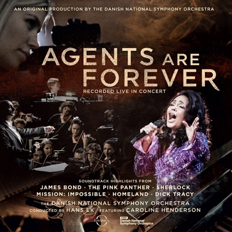 【輸入盤】Agents are Forever〜スパイ映画音楽集 ハンス・エーク＆デンマーク国立交響楽団、キャロライン・ヘンダーソン