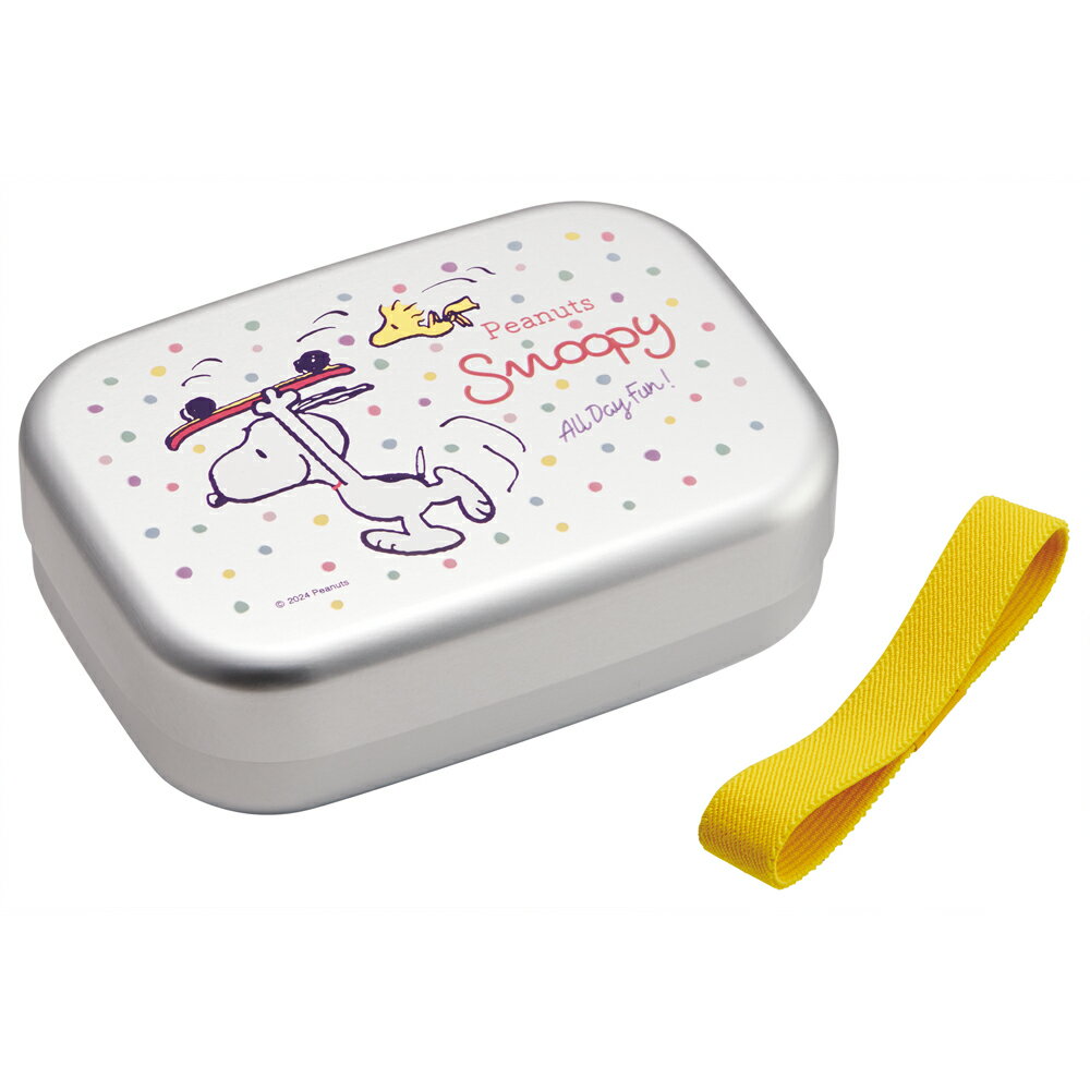 スヌーピー スケートボード アルミ お弁当箱 子供 370ml 保温庫 対応