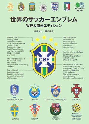 世界のサッカーエンブレム