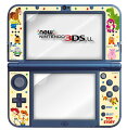 Newニンテンドー3DS LL専用液晶保護フィルム デコレーションシール トイ・ストーリーポップの画像