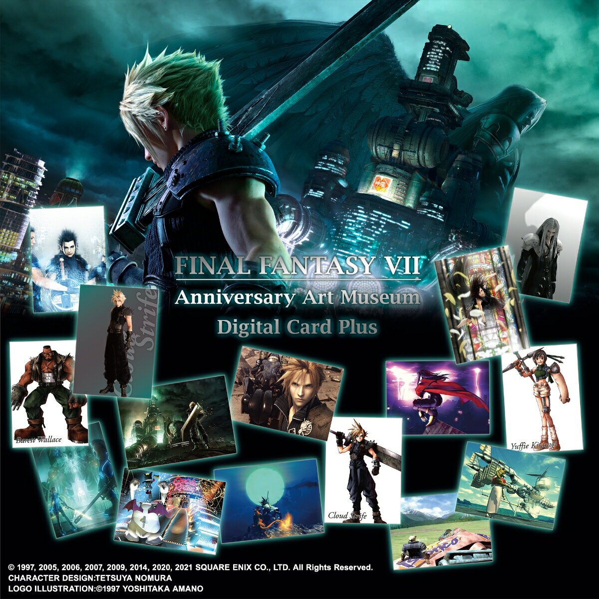 FINAL FANTASY VII Anniversary Art Museum Digital Card Plus 【1BOX】